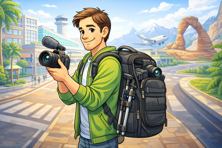 Best Camera Backpacks for Travel Vloggers and YouTubers