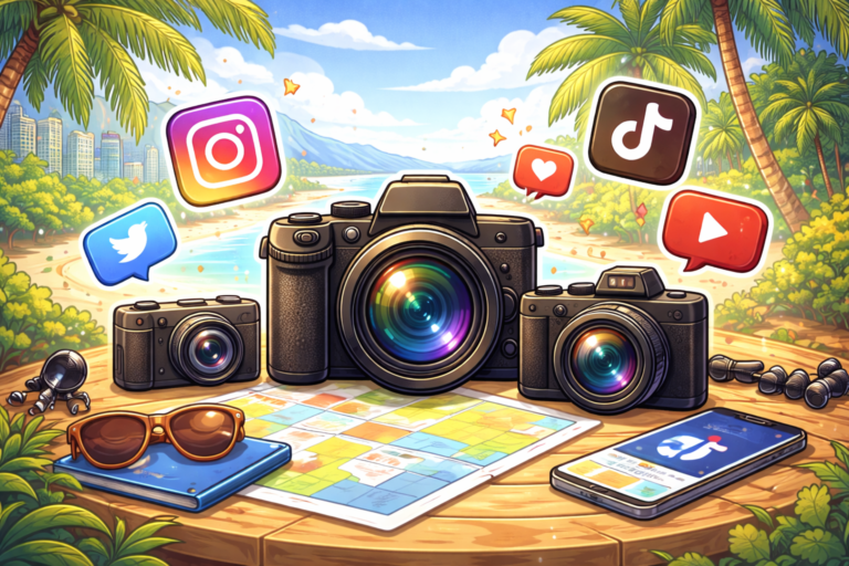 Best Travel Cameras 2026 for Instagram, TikTok & YouTube