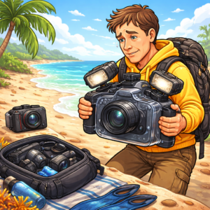 Common mistakes when choosing a travel underwater camera for photography