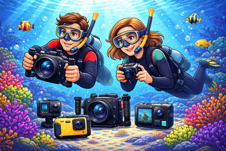 Underwater Cameras for Social Creators Who Shoot Photo and Video