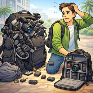 camera bag choice that supports confident travel photography