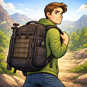 durable camera bag built for travel and outdoor content creation