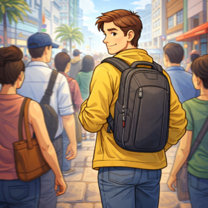 slim camera bag for street photography and travel shooting