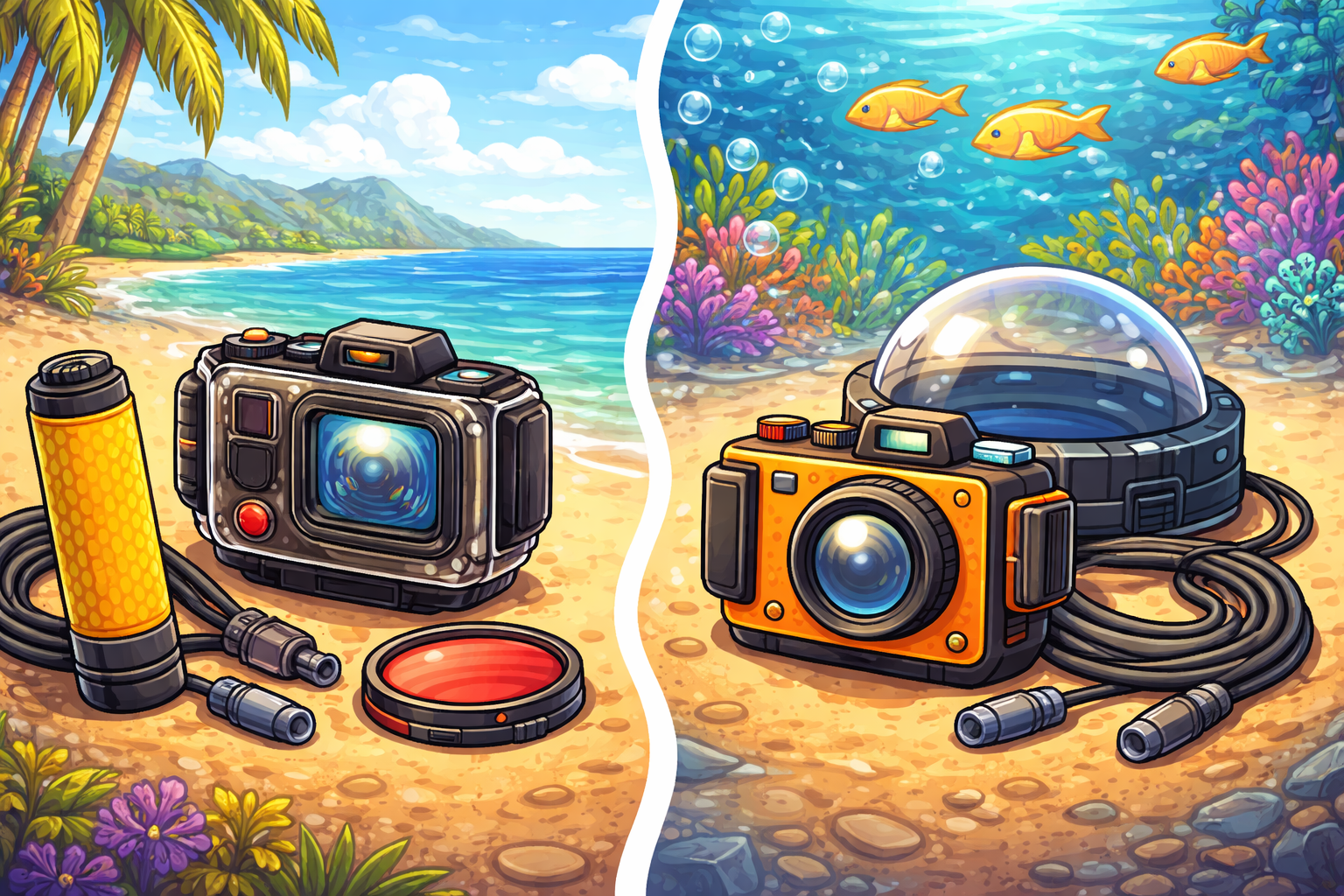 Action Camera vs Dedicated Underwater Camera for Travel