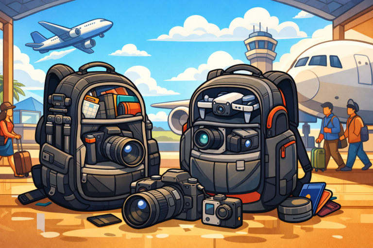 Airline Approved Camera Backpacks for Travel