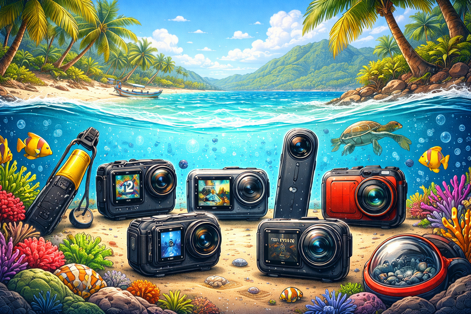 Best Underwater Cameras for Travel Under $1000