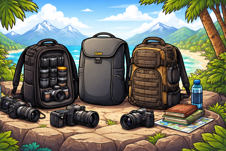 Camera Backpacks for Mirrorless and Full Frame Travel Kits