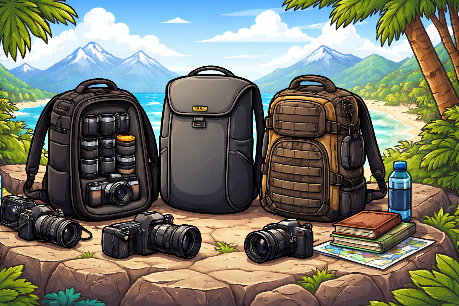 Camera Backpacks for Mirrorless and Full Frame Travel Kits