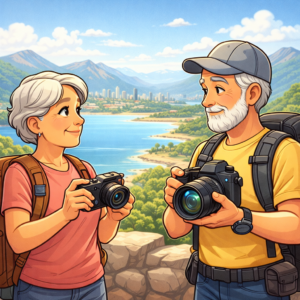 Compact vs full-frame travel camera comparison for travelers