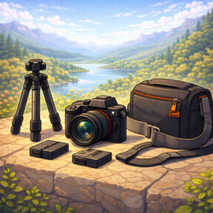 Essential camera accessories for Sony and Canon travel kits