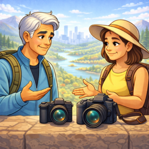 Mirrorless vs DSLR travel camera head to head comparison