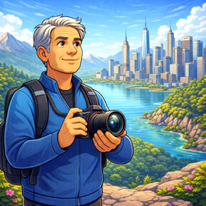 Purpose built travel camera used by an experienced travel photographer